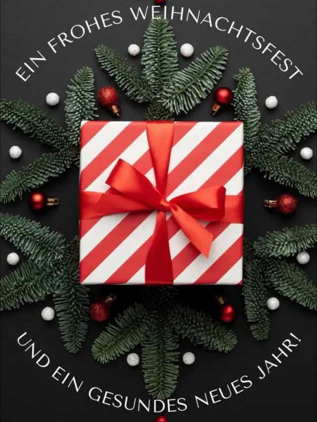 Wir wünschen euch ein schönes Weihnachtsfest.
Kommt gut ins neue Jahr!